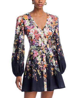 Floral Print Mini Dress - Exclusive by AQUA