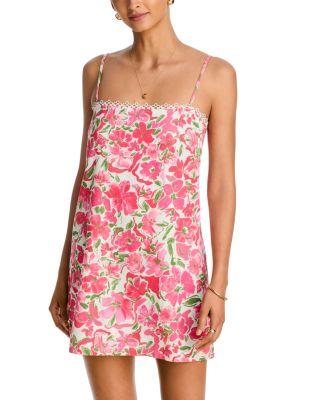 Floral Shift Mini Dress - Exclusive by AQUA