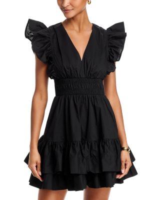 Flutter Sleeve Mini Dress - Exclusive by AQUA