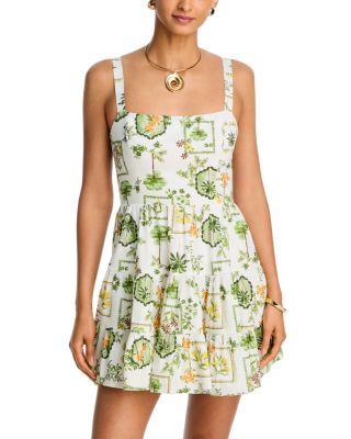 Garden Print Mini Dress - Exclusive by AQUA