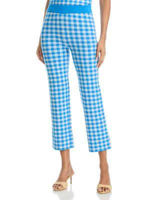 Gingham Printed Pants - Exclusive by AQUA