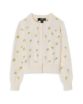 Girls' Embroidered Cardigan by AQUA