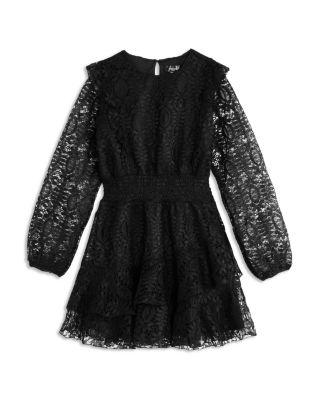 Girls' Lace Ruffle Dress by AQUA