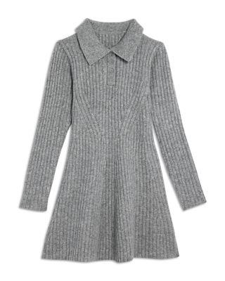 Girls' Poppaea Long Sleeved Sweater Dress by AQUA