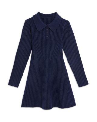Girls' Poppaea Long Sleeved Sweater Dress by AQUA