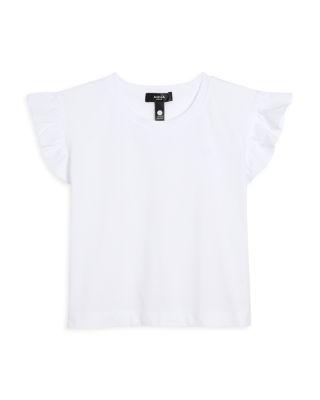 Girls' Ruffled Sleeve Tee by AQUA
