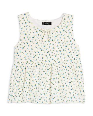 Girls' Woven Keyhole Top by AQUA