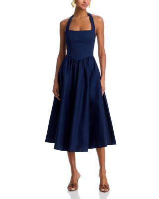 Halter Midi Dress - Exclusive by AQUA