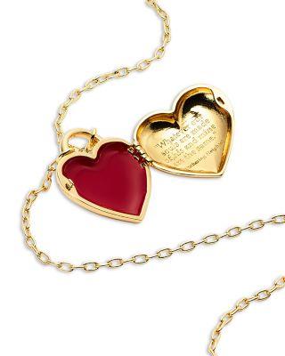 Heart Locket Pendant Necklace by AQUA