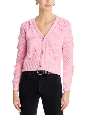 Heart Pom Cardigan - Exclusive by AQUA
