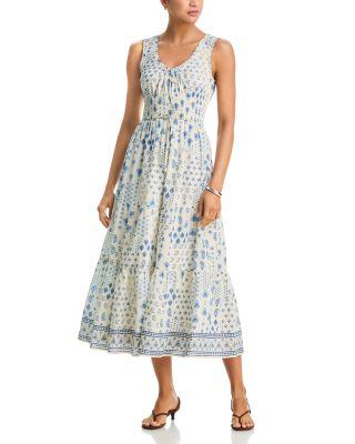 Henny Printed Midi Dress - Exclusive by AQUA