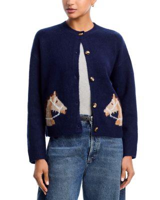 Horse Print Cardigan by AQUA