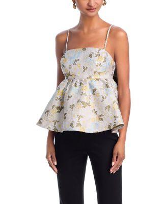 Jacquard Sleeveless Top - Exclusive by AQUA