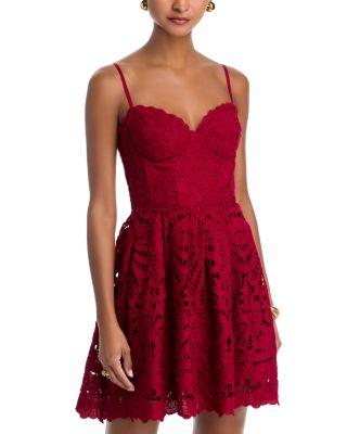 Lace Bustier Sleeveless Dress - Exclusive by AQUA