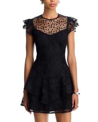 Lace Sleeveless Mini Dress - Exclusive by AQUA