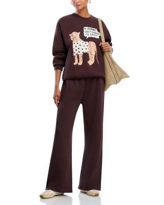Leopard Sweatshirt & Sweatpants - Exclusive by AQUA