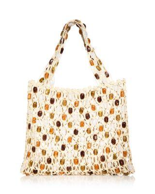 Medium Beaded Tote Bag - Exclusive by AQUA