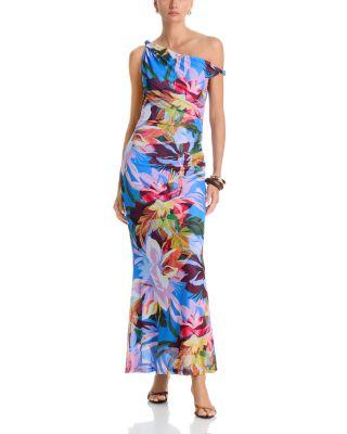 Mesh Strapless Maxi Dress - Exclusive by AQUA