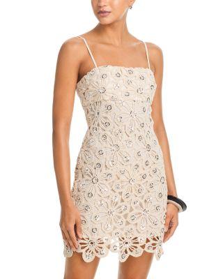 Mirror Crochet Mini Dress - Exclusive by AQUA