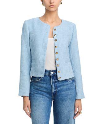Multi Button Tweed Jacket - Exclusive by AQUA