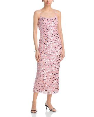 Paillette Embellished Maxi Dress - Exclusive by AQUA