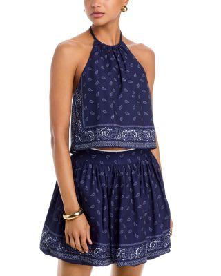 Paisley Bandana Halter Top - Exclusive by AQUA