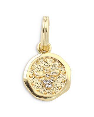 Pav&eacute; Bee Disc Charm - Exclusive by AQUA