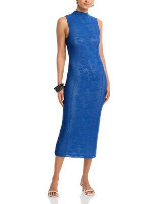 Placed Crochet Midi Dress - Exclusive by AQUA