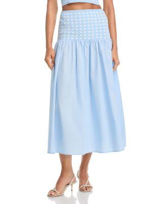 Polka Dot Midi Skirt - Exclusive by AQUA