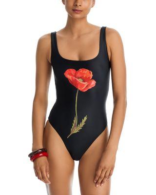 Printed One Piece Swimsuit - Exclusive by AQUA