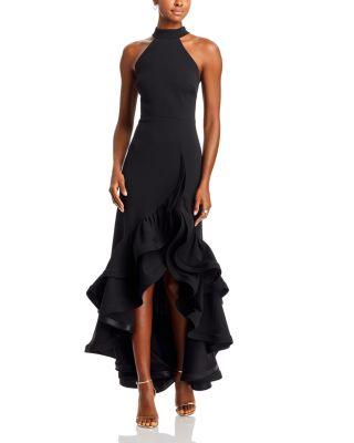 Racerback Ruffle Hem Gown - Exclusive by AQUA