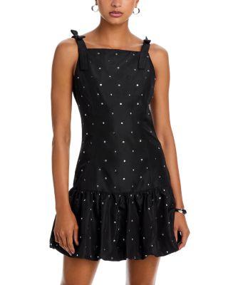 Rhinestone Mini Dress by AQUA