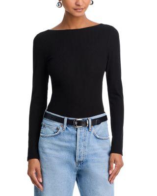 Rib Scoop Back Tee - Exclusive by AQUA