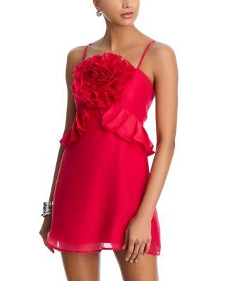 Rosette Mini Dress by AQUA