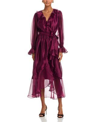 Ruffled Chiffon Dress - Exclusive by AQUA
