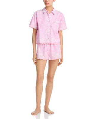 Scallop Short Sleeve Sleep Set - Exclusive by AQUA