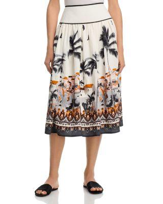 Sea Toile Midi Skirt - Exclusive by AQUA