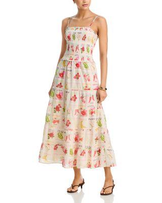 Seed Packet Smocked Maxi Dress - Exclusive by AQUA
