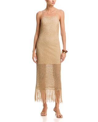 Shine Crochet Maxi Dress - Exclusive by AQUA