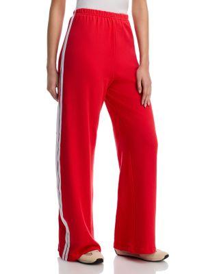 Simone Side Stripe Wide Leg Sweatpants - Exclusive by AQUA