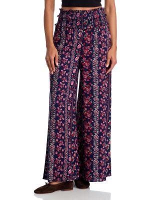 Smocked Waist Pants - Exclusive by AQUA