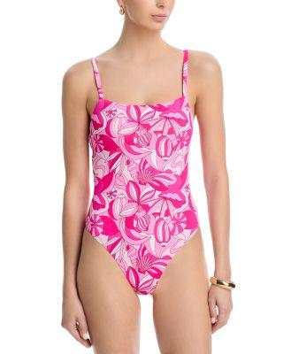 Square Neck One Piece Swimsuit - Exclusive by AQUA