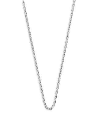 Sterling Silver Cable Chain Necklace by AQUA