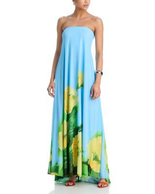 Strapless Maxi Dress - Exclusive by AQUA