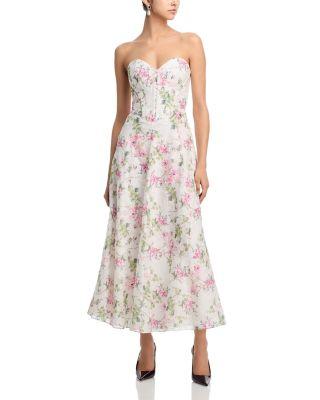 Strapless Smocked Back Dress - Exclusive by AQUA