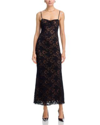 Stretch Lace Maxi Dress - Exclusive by AQUA