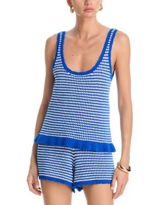Stripe Crochet Tank - Exclusive by AQUA