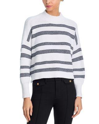 Stripe Shaker Stitch Sweater - Exclusive by AQUA