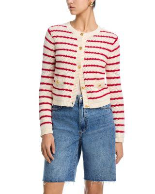 Striped Cardigan - Exclusive by AQUA