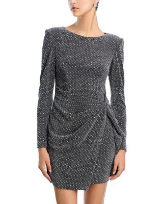 Studded Knit Mini Dress - Exclusive by AQUA